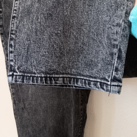 Ava & Viv High Rise Jeans Size 22 90's Straight Leg Stone Wash Black - Picture 11 of 13